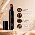 DENSYRA™ | Brosse densifiante pour tempes clairsemées & retouches cheveux instantanées